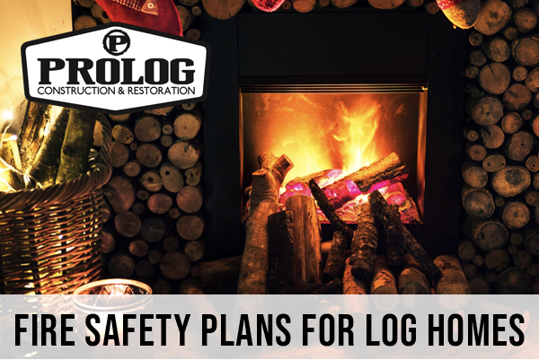 Fire safety plans for log homes