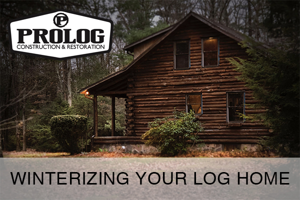 Winterizing your log home